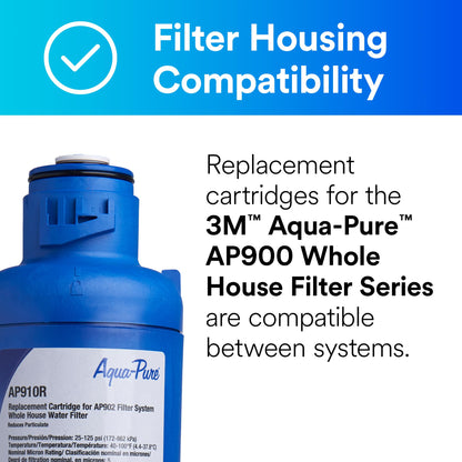 Whole-House Sediment & Chlorine Water Filter – 3M Aqua-Pure AP904