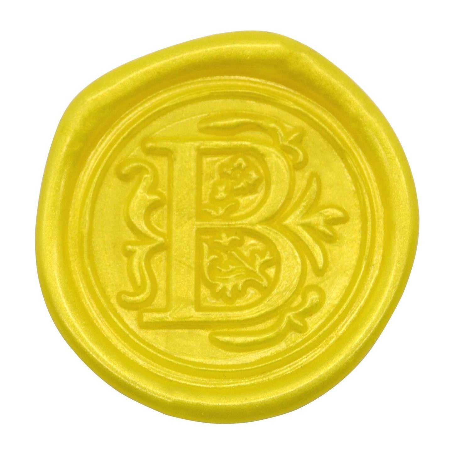 Traditional Wax Seal Stamp: Brass Head & Wooden Handle for Elegant, Zero-Waste Correspondence