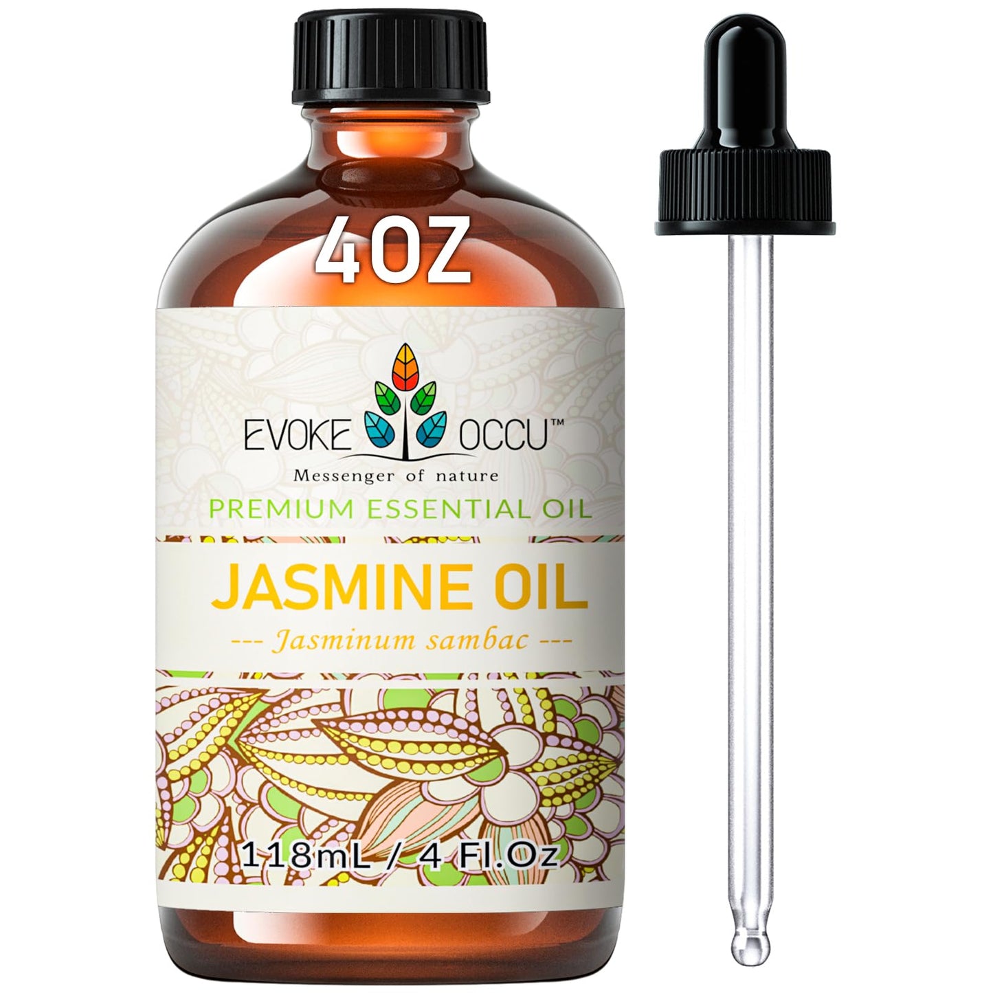 EVOKE OCCU 100% Pure Clary Sage Essential Oil: 4oz Value Size