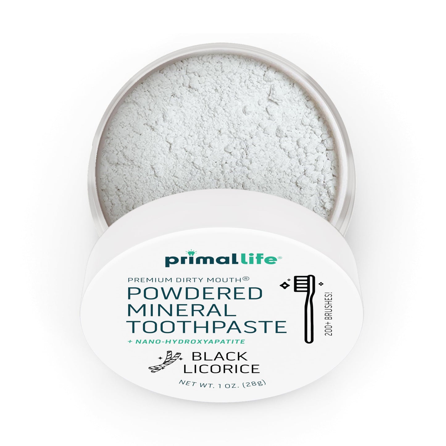 Fluoride-Free Remineralizing Tooth Powder, Bubblegum – Primal Life Organics