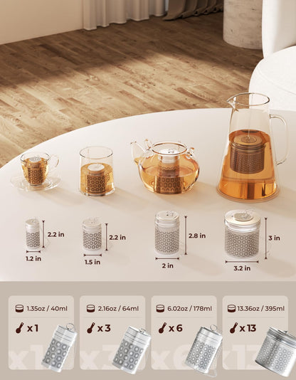 Microplastic-Free 304 Stainless Steel Tea & Spice Infuser – Reinmoson