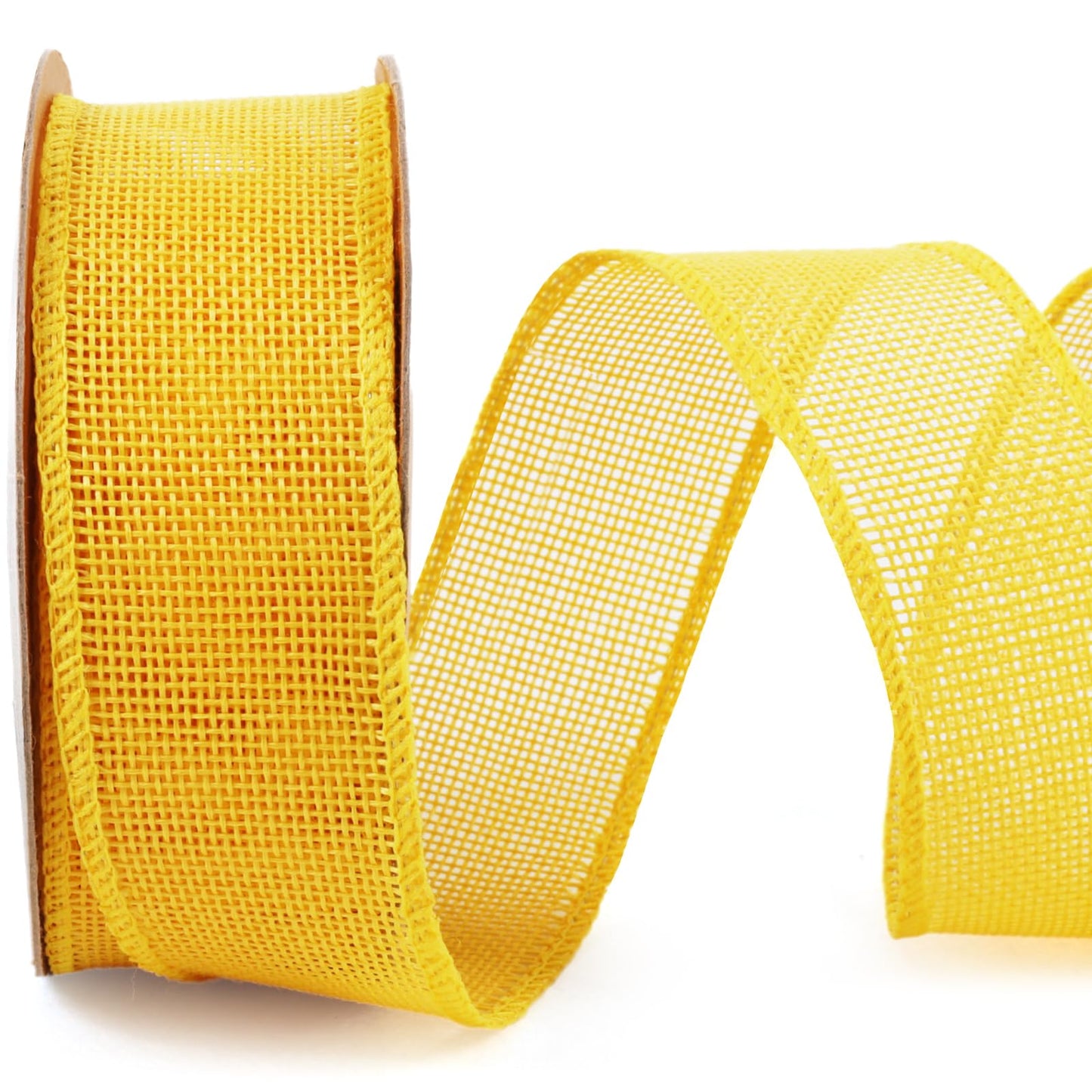 Natural Burlap Wired Ribbon: The Zero-Waste Christmas Accessory That Replaces Synthetic Plastic