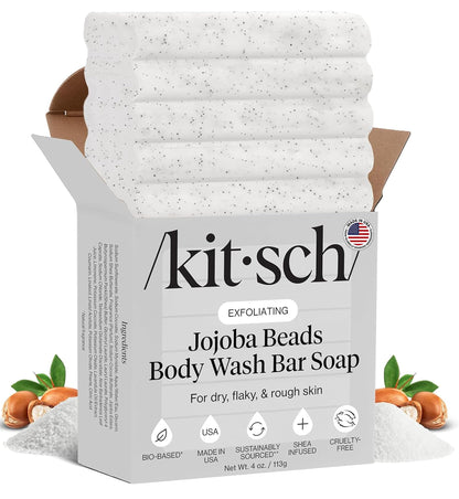 Plastic-Free Sugar Body Scrub Bar, Vegan & Leaping Bunny – Kitsch