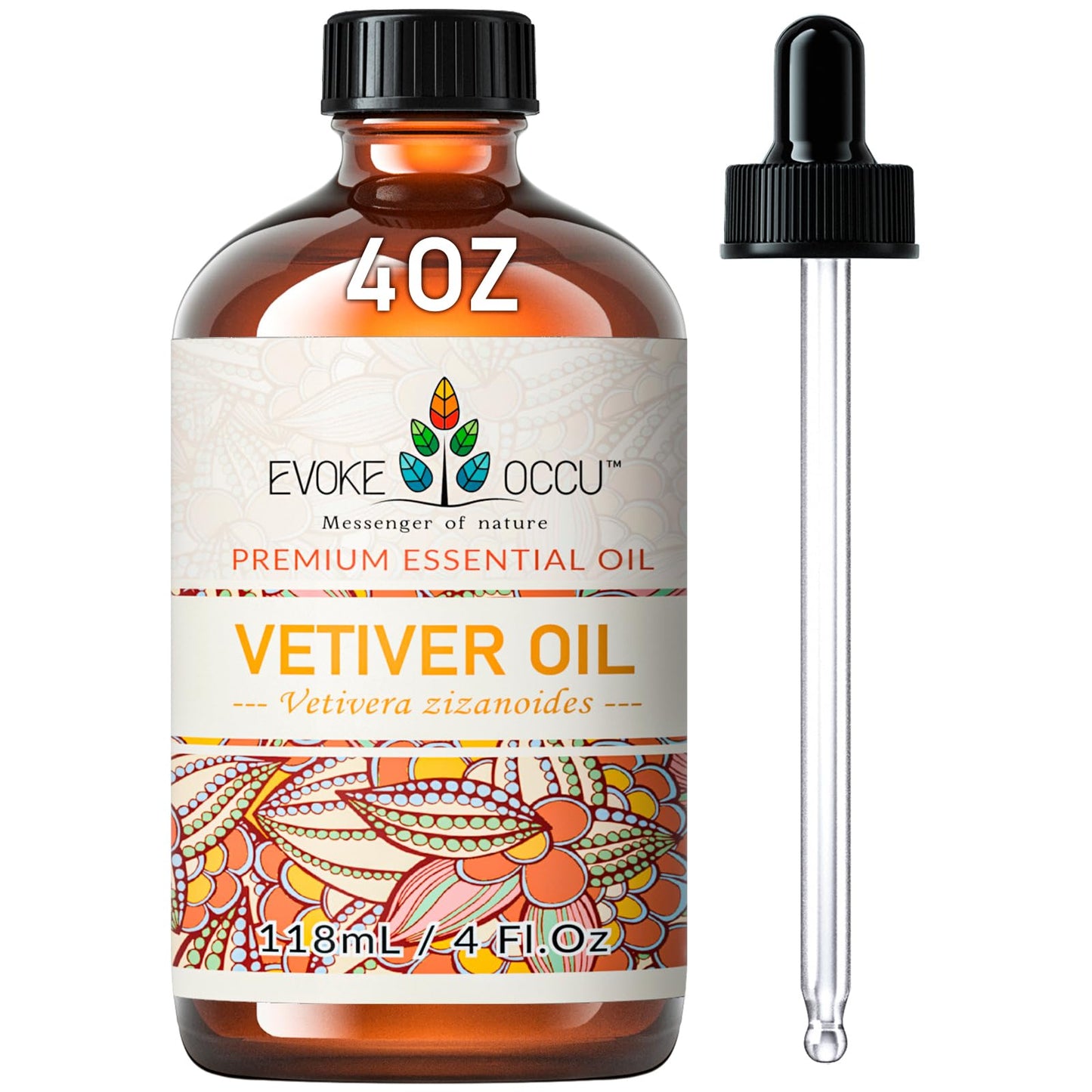EVOKE OCCU 100% Pure Clary Sage Essential Oil: 4oz Value Size