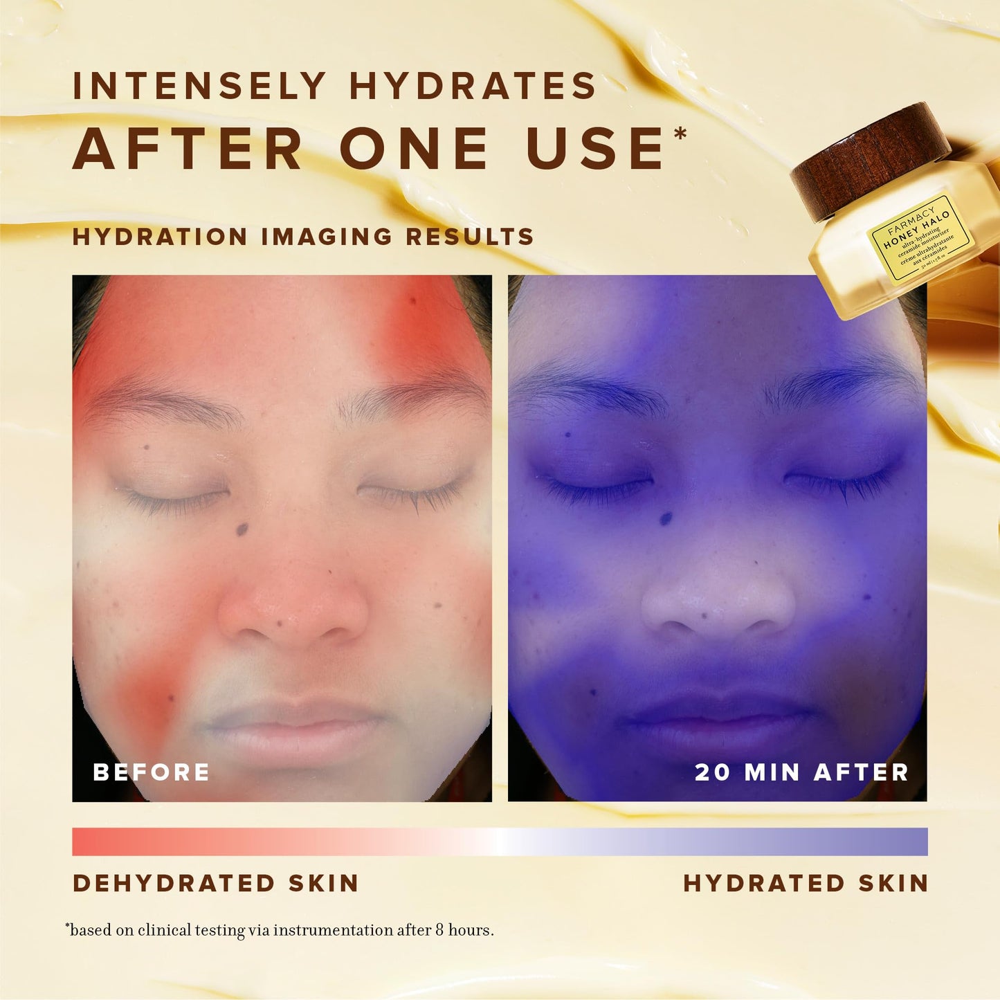 Fragrance-Free Ceramide Face Moisturizer, Phthalate-Free – Farmacy Honey Halo