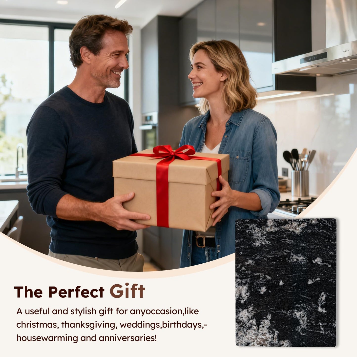 Non-Toxic Natural Granite Cutting & Pastry Board – Diflart