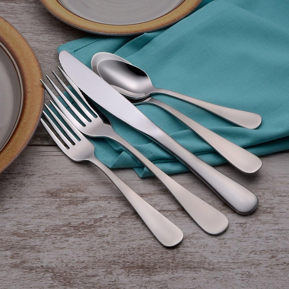 Non-Toxic Stainless Steel Flatware Set, 45-Piece – Liberty Tabletop