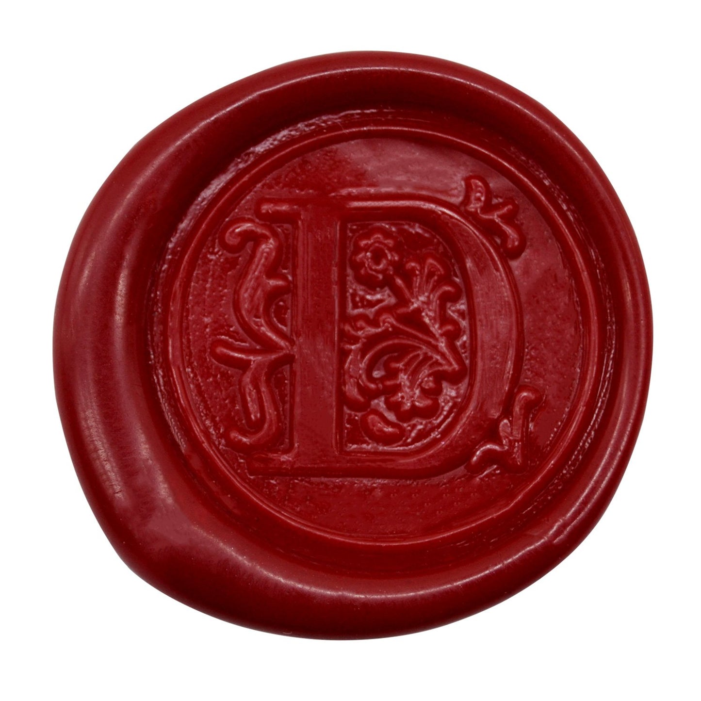 Traditional Wax Seal Stamp: Brass Head & Wooden Handle for Elegant, Zero-Waste Correspondence
