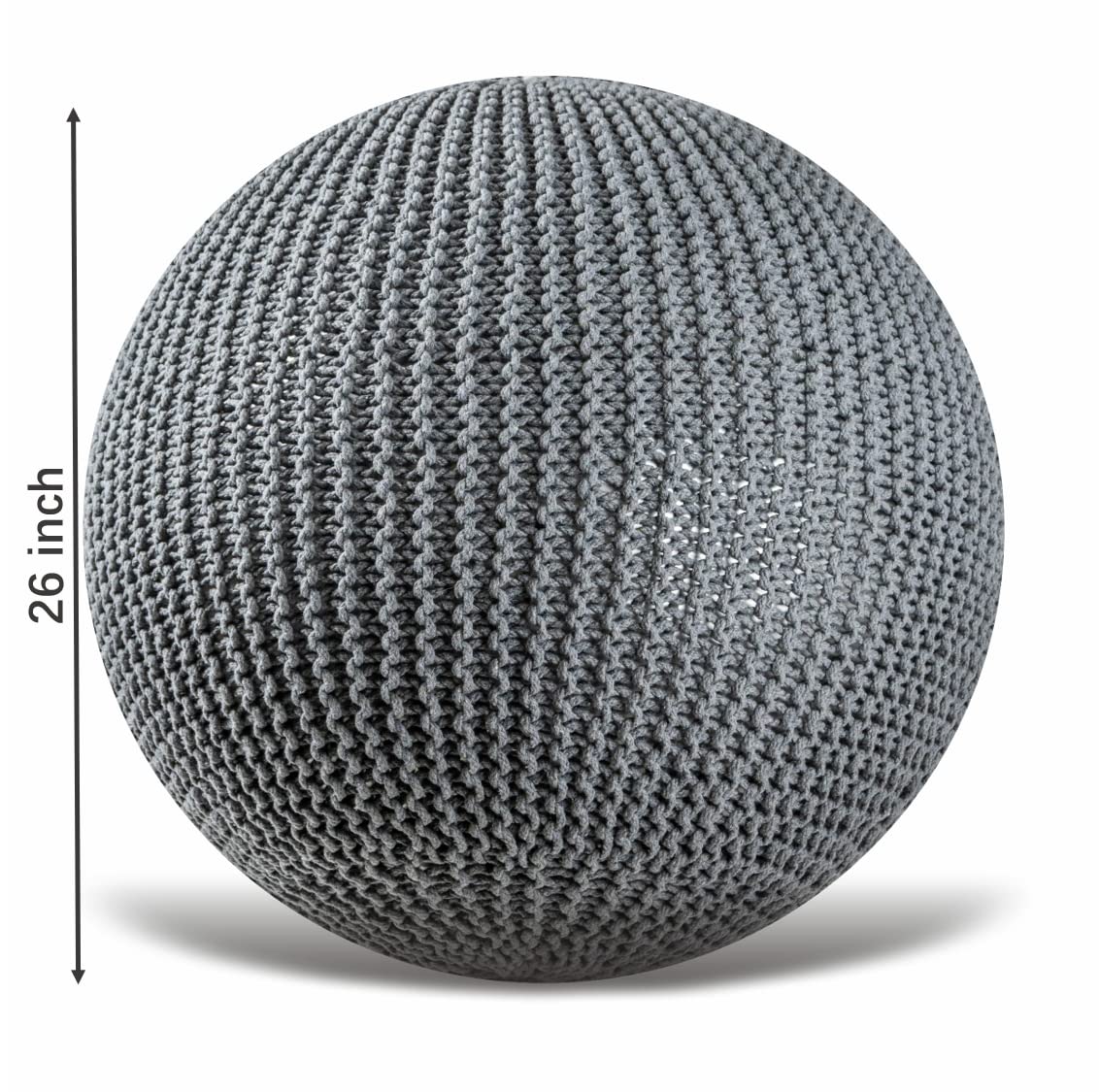 Natural Cotton Rope Ball Cover: Handmade Chemical-Free Comfort
