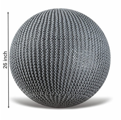 Natural Cotton Rope Ball Cover: Handmade Chemical-Free Comfort