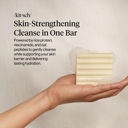 Plastic-Free Sugar Body Scrub Bar, Vegan & Leaping Bunny – Kitsch