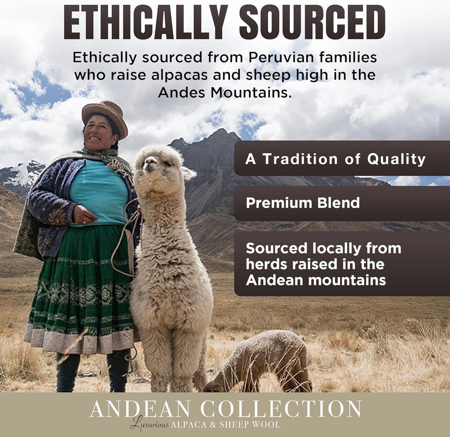 Natural Alpaca & Sheep Wool Blanket: Heavyweight 4.2 lb Twin Bedding