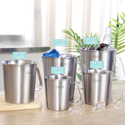 Microplastic-Free 304 Stainless Steel Measuring Cup – Newness