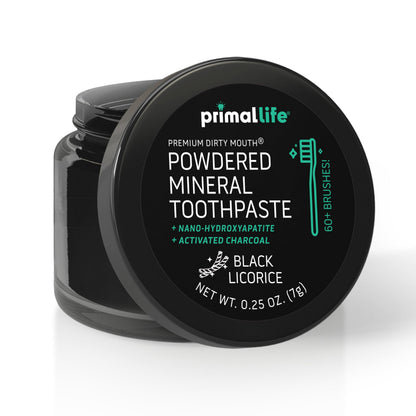 Fluoride-Free Remineralizing Tooth Powder, Bubblegum – Primal Life Organics