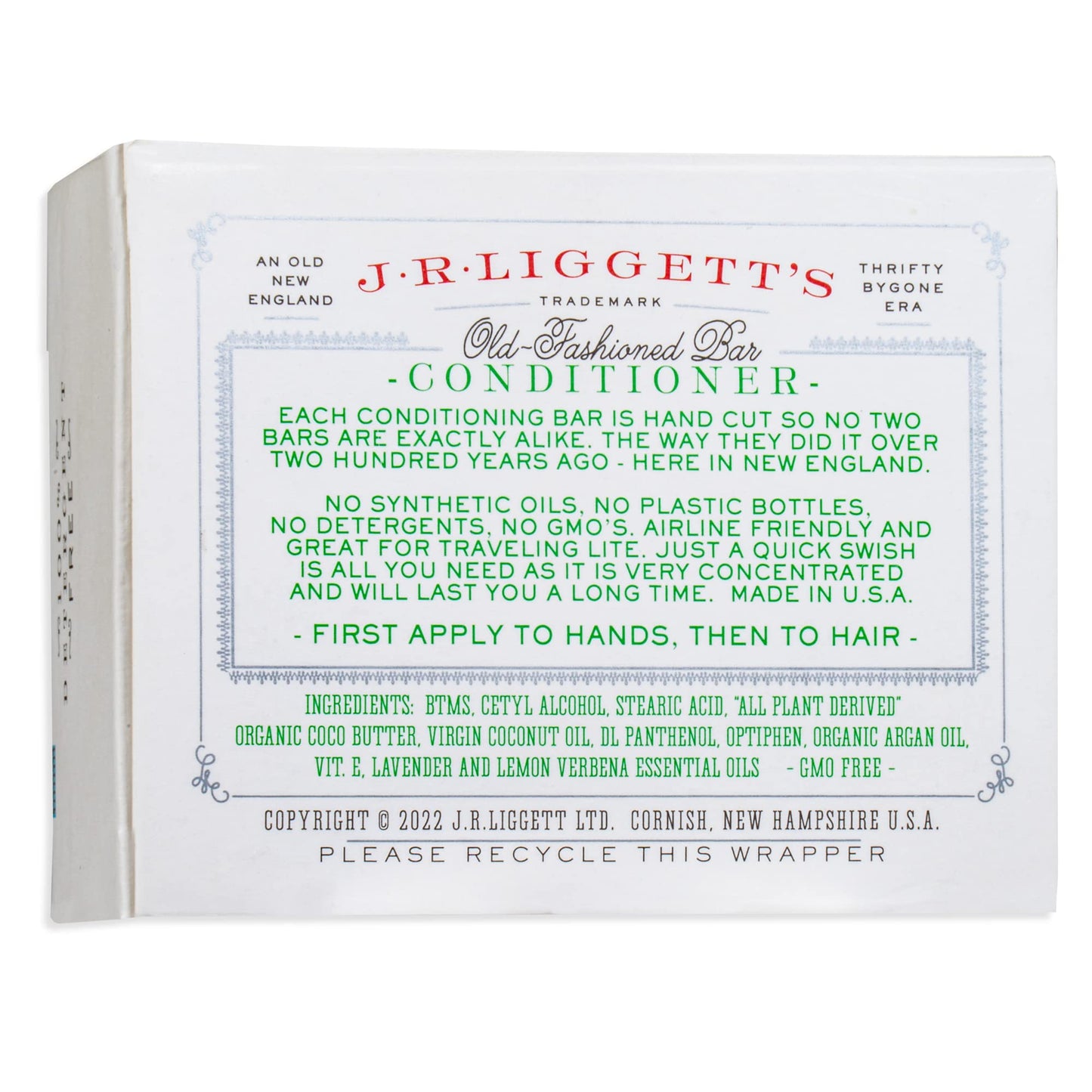 Plastic-Free, Sulfate-Free Shampoo Bar 3-Pack, Vegan – J.R. Liggett's
