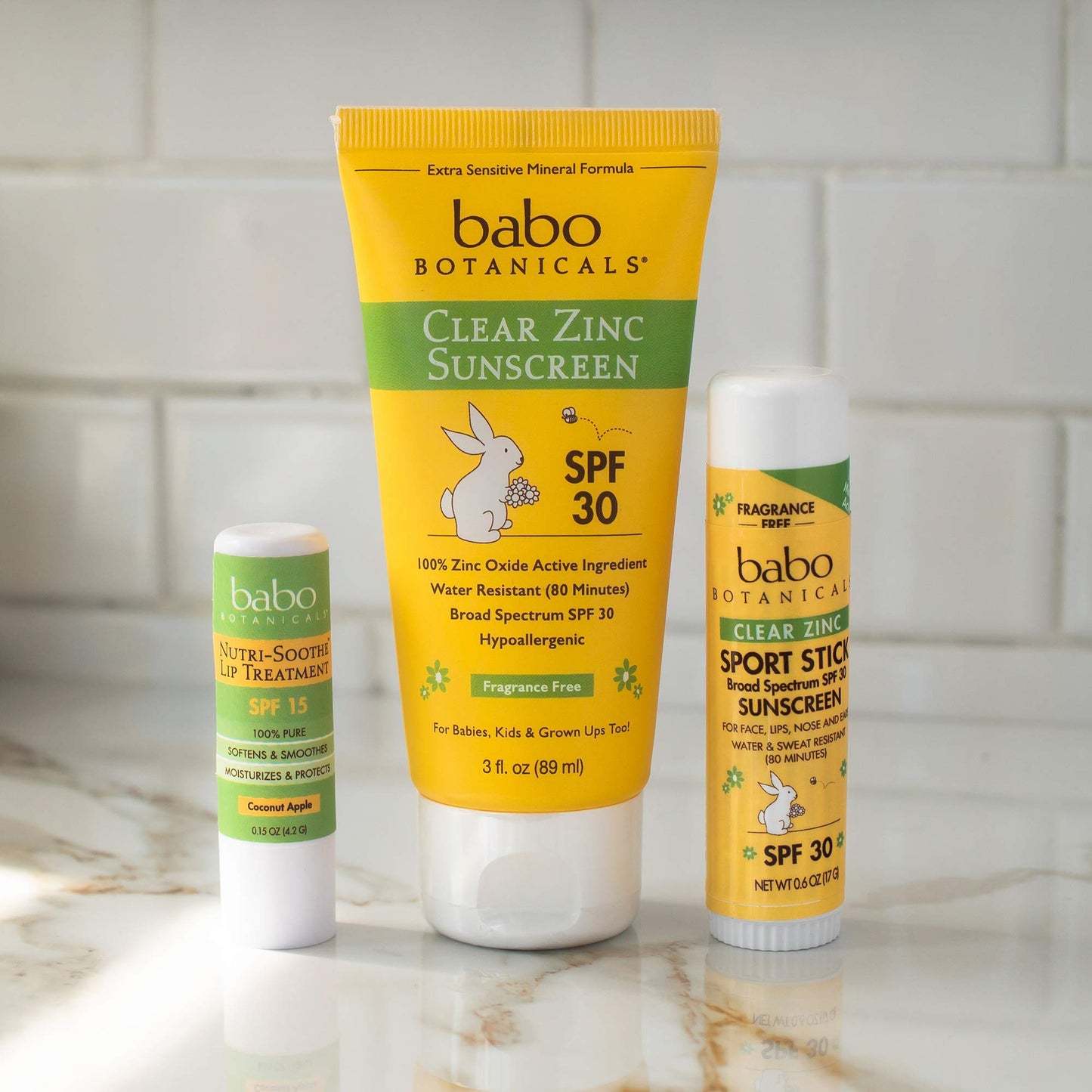 EWG-Verified Mineral Sunscreen Lotion SPF 30, Vegan & Fragrance-Free – Babo Botanicals Sheer Zinc