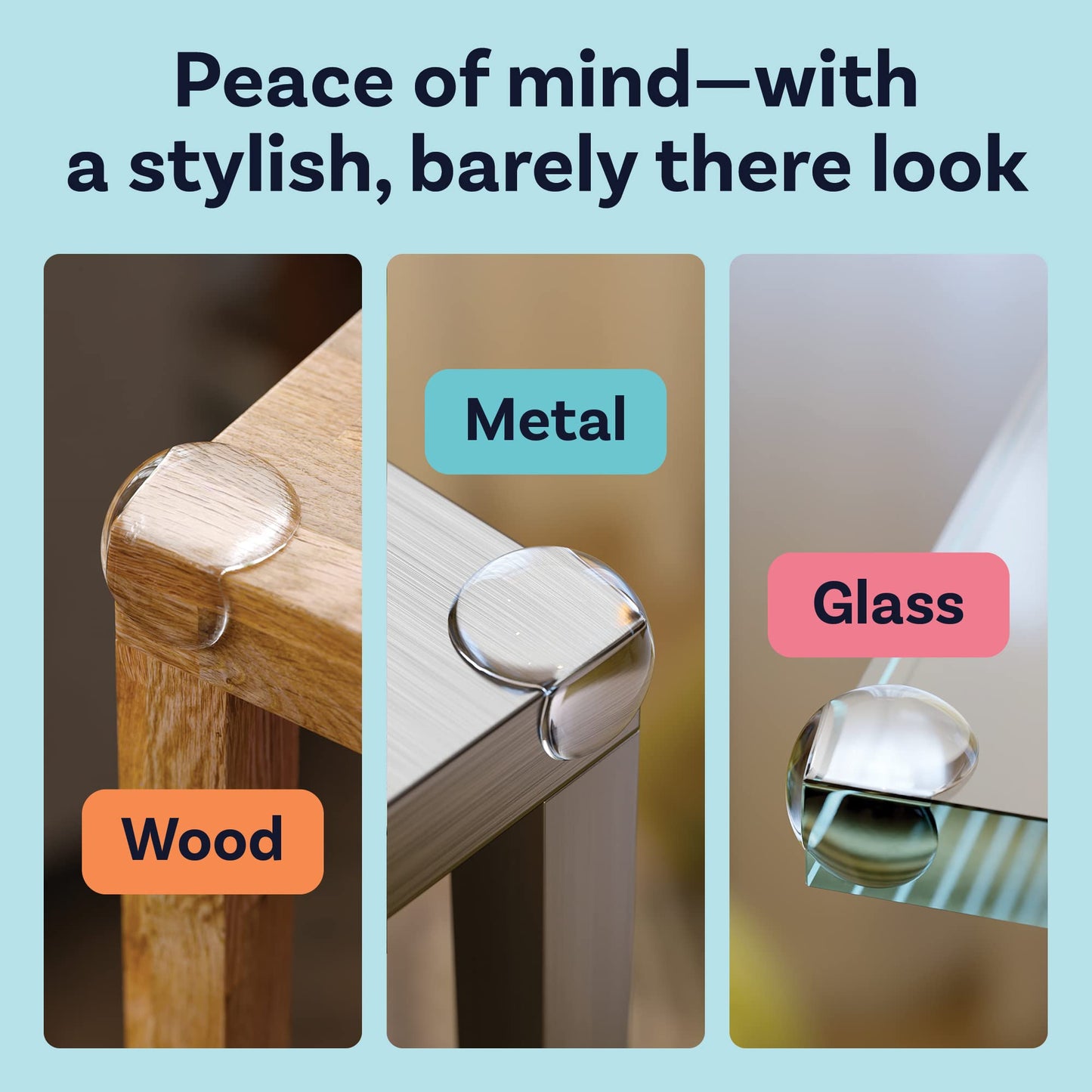 Corner Protector for Baby: Clear & Transparent Furniture Guards