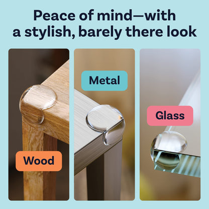 Corner Protector for Baby: Clear & Transparent Furniture Guards