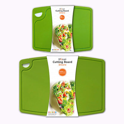 Non-Toxic Food-Grade Silicone Cutting Board Set, 3-Piece – Liflicon