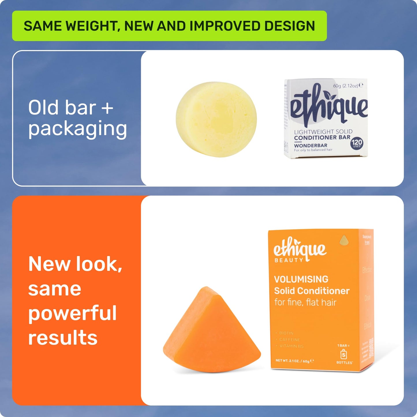 Plastic-Free Everyday Conditioner Bar with Vitamin C, Vegan – Ethique