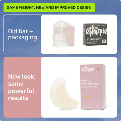 Plastic-Free Curl-Defining Shampoo Bar, pH-Balanced & Vegan – Ethique