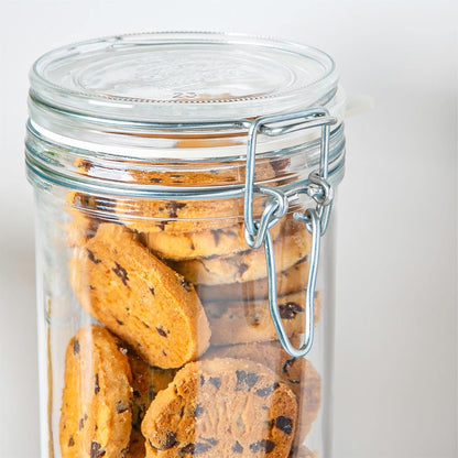 Airtight Glass Spaghetti Storage Jar, Italian-Made – Bormioli Rocco