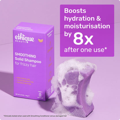 Plastic-Free Curl-Defining Shampoo Bar, pH-Balanced & Vegan – Ethique