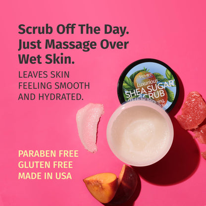 Fragrance-Free Sugar Body Scrub with Hemp Seed Oil – HEMPZ