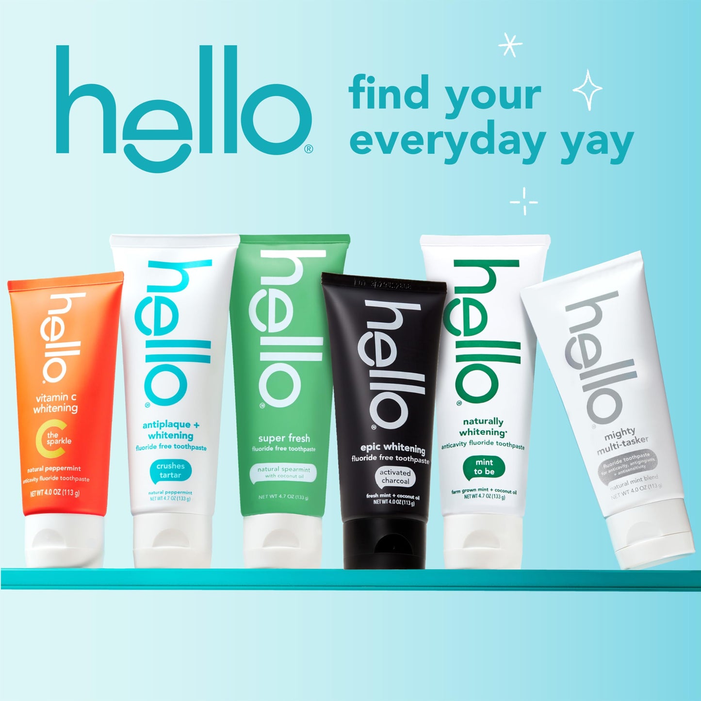 Fluoride-Free Toothpaste, Vegan & SLS-Free – Hello