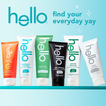 Fluoride-Free Toothpaste, Vegan & SLS-Free – Hello