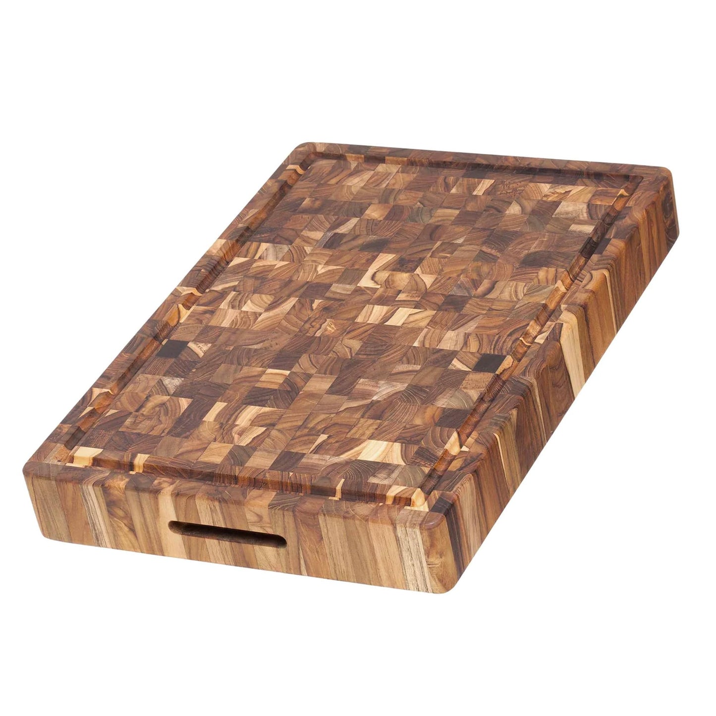 Non-Toxic Teak End-Grain Cutting Board, FSC-Certified – Teakhaus
