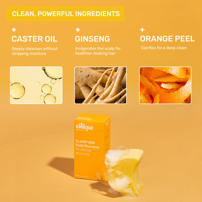 Plastic-Free Curl-Defining Shampoo Bar, pH-Balanced & Vegan – Ethique