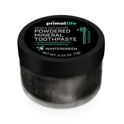 Fluoride-Free Remineralizing Tooth Powder, Bubblegum – Primal Life Organics