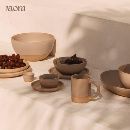 Lead-Free Ceramic Bowls, Lab-Tested – Mora (Set of 4, 28oz)