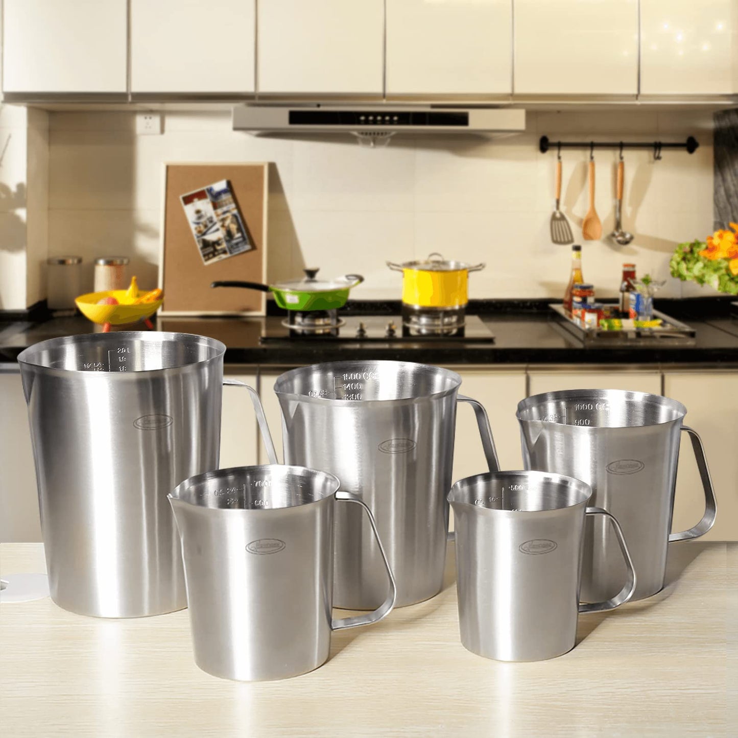 Microplastic-Free 304 Stainless Steel Measuring Cup – Newness