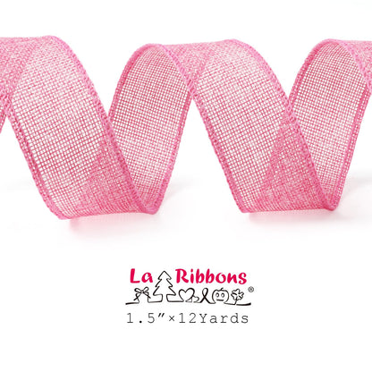 Natural Burlap Wired Ribbon: The Zero-Waste Christmas Accessory That Replaces Synthetic Plastic