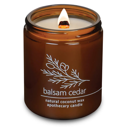 Non-Toxic Coconut Wax Candle: Signature Crackling Wood Wick, Phthalate-Free, 60-Hour Clean Burn