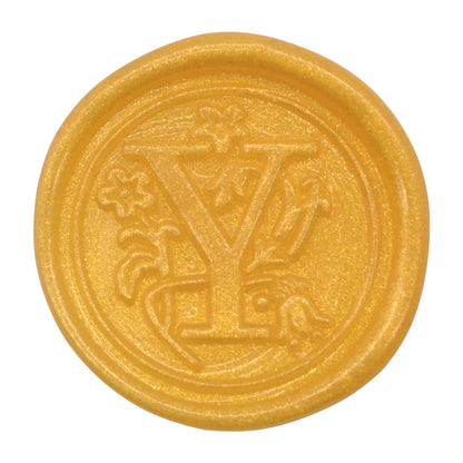 Traditional Wax Seal Stamp: Brass Head & Wooden Handle for Elegant, Zero-Waste Correspondence