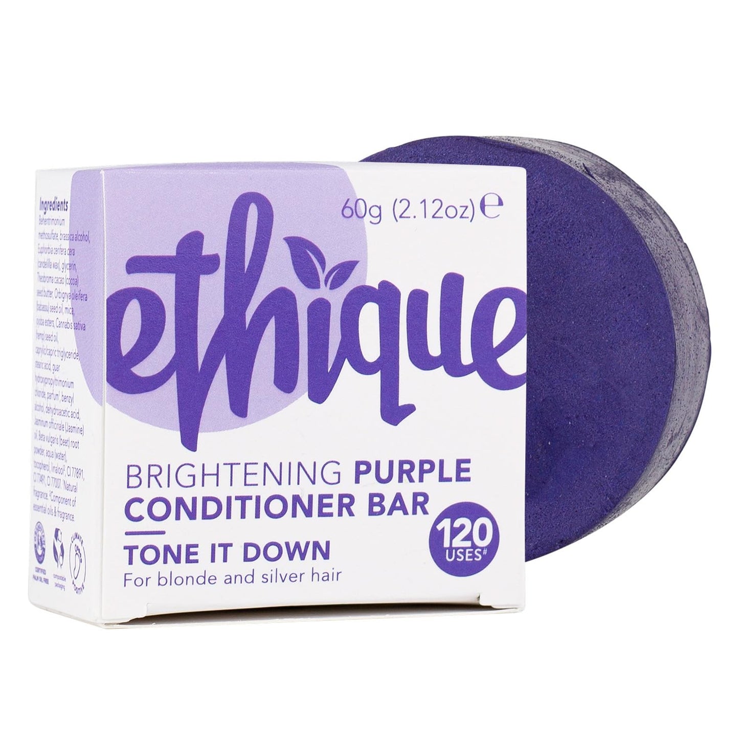 Plastic-Free Everyday Conditioner Bar with Vitamin C, Vegan – Ethique