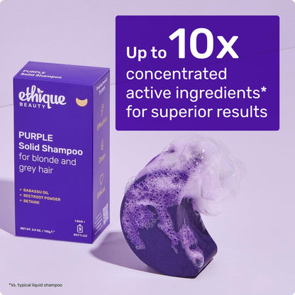 Plastic-Free Curl-Defining Shampoo Bar, pH-Balanced & Vegan – Ethique