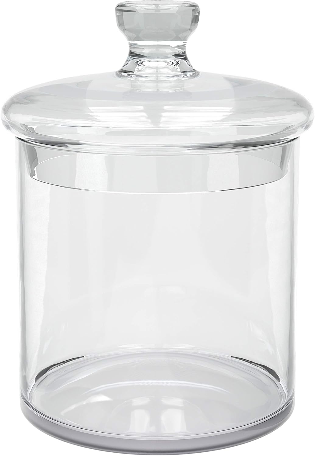 Plastic-Free Glass Apothecary Storage Jars, 36 oz, Set of 2 – Kook