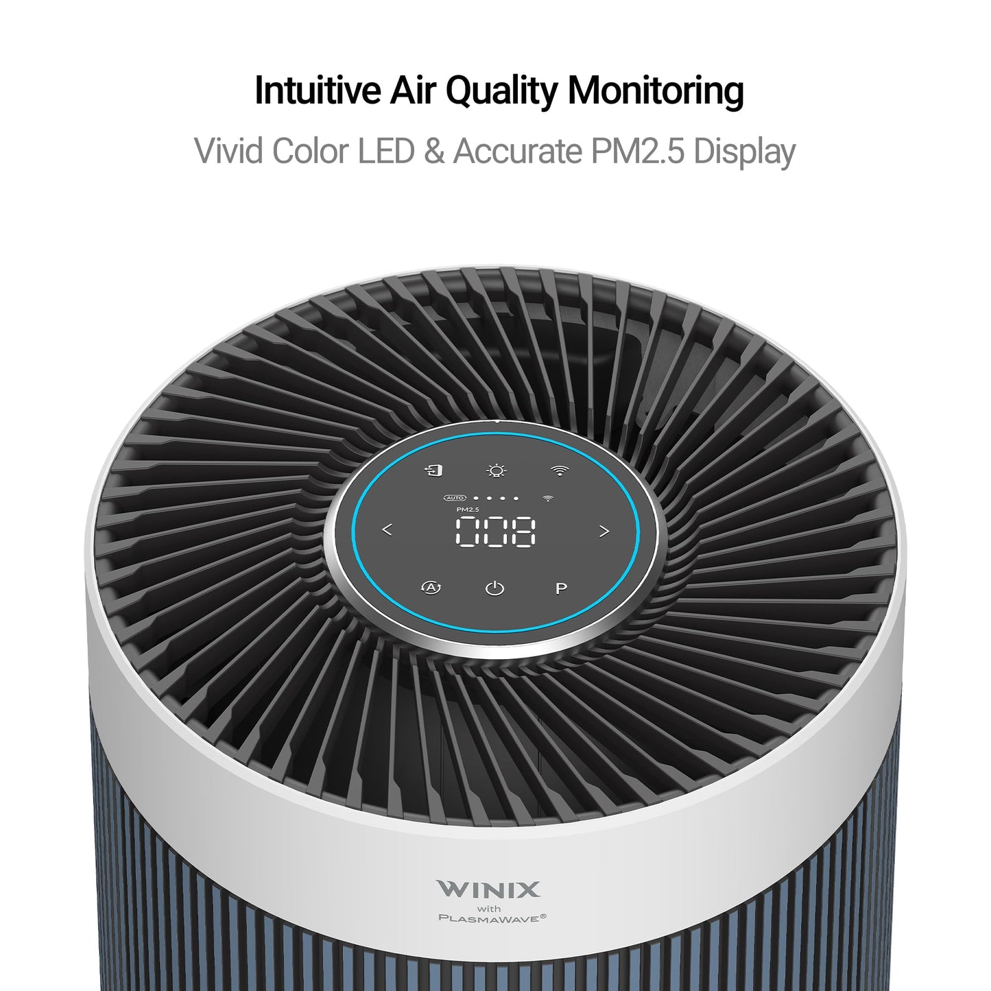 HEPA Air Purifier for Large Rooms – WINIX T830 (360, Wi-Fi)
