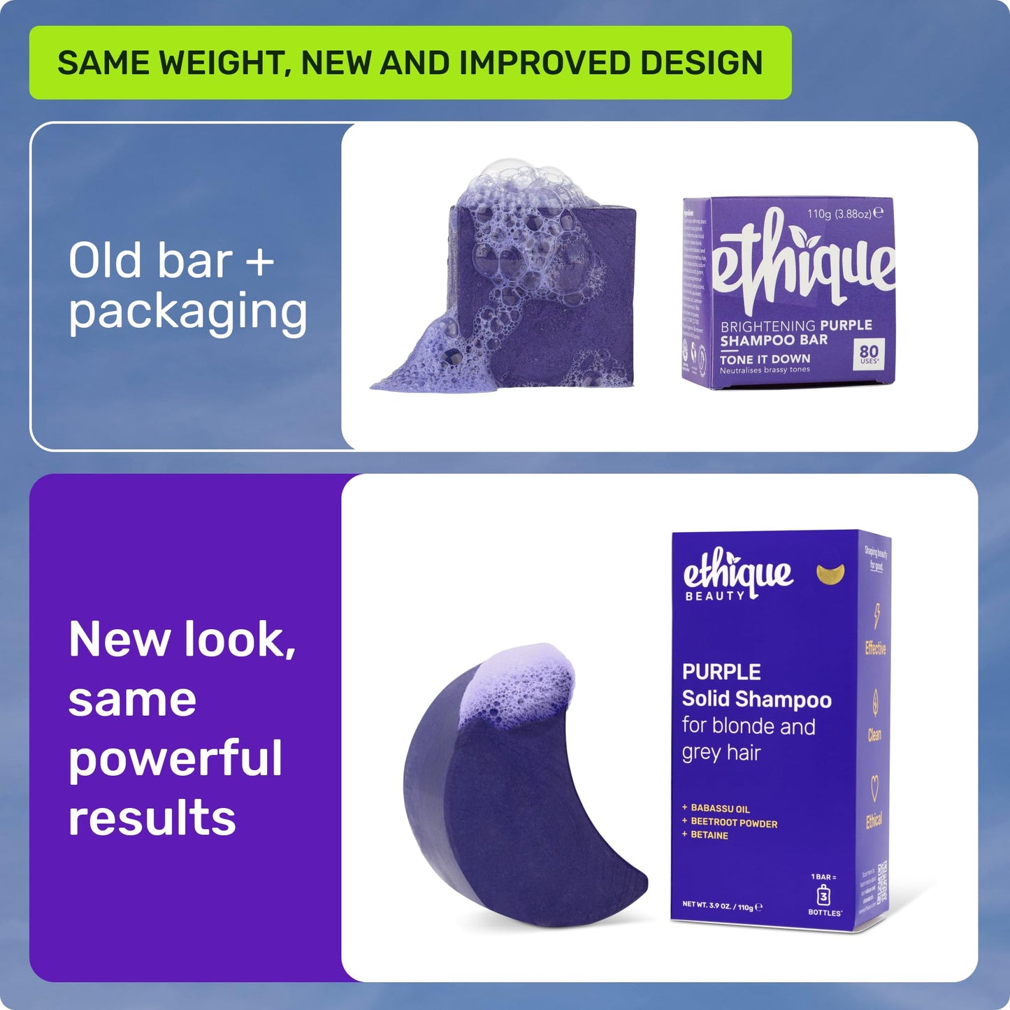 Plastic-Free Curl-Defining Shampoo Bar, pH-Balanced & Vegan – Ethique