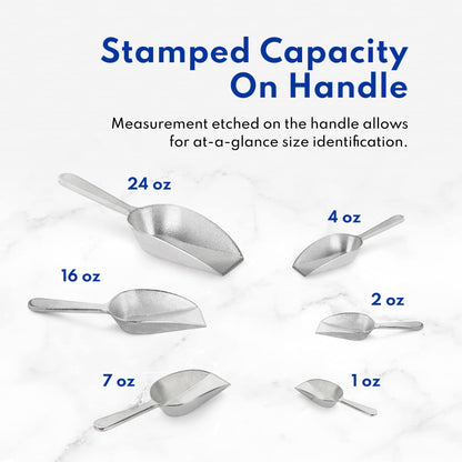 Plastic-Free One-Piece Cast Aluminum Scoop for Dry Goods – New Star