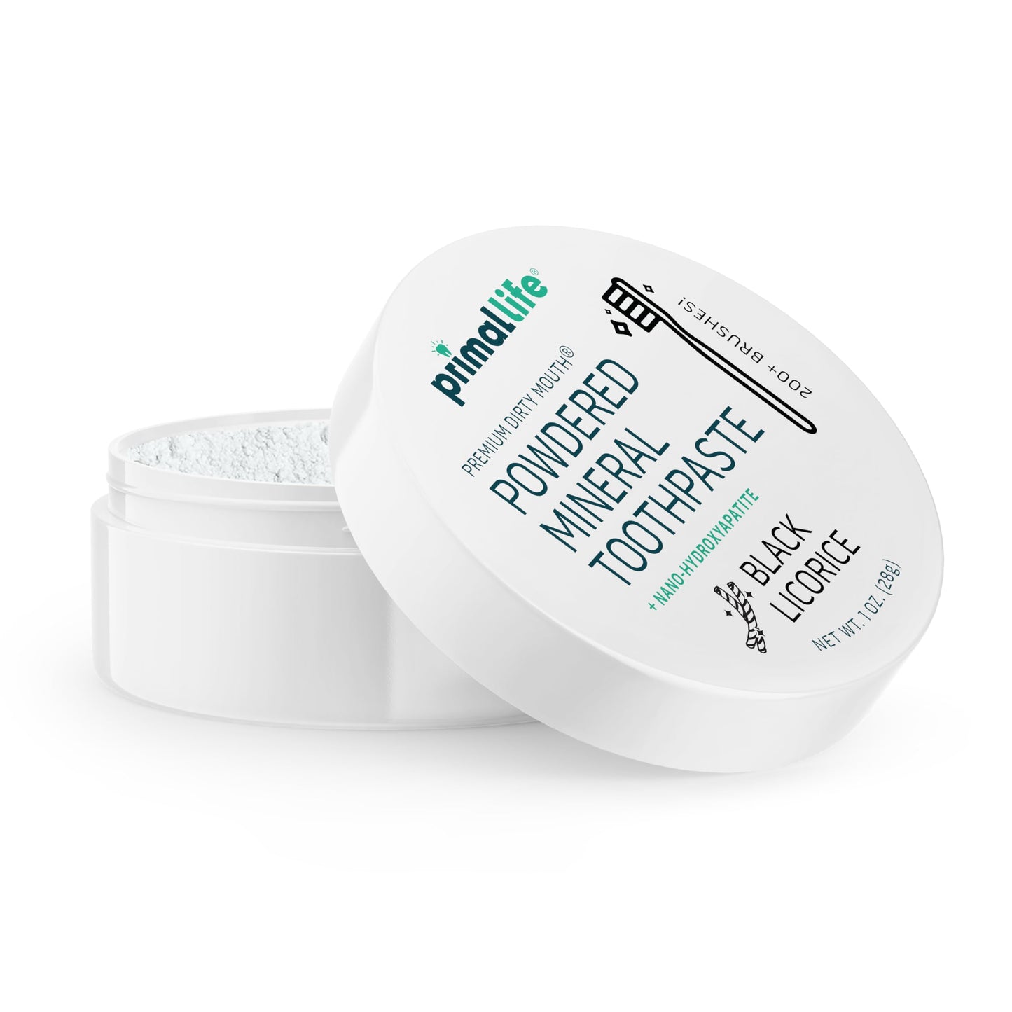 Fluoride-Free Remineralizing Tooth Powder, Bubblegum – Primal Life Organics