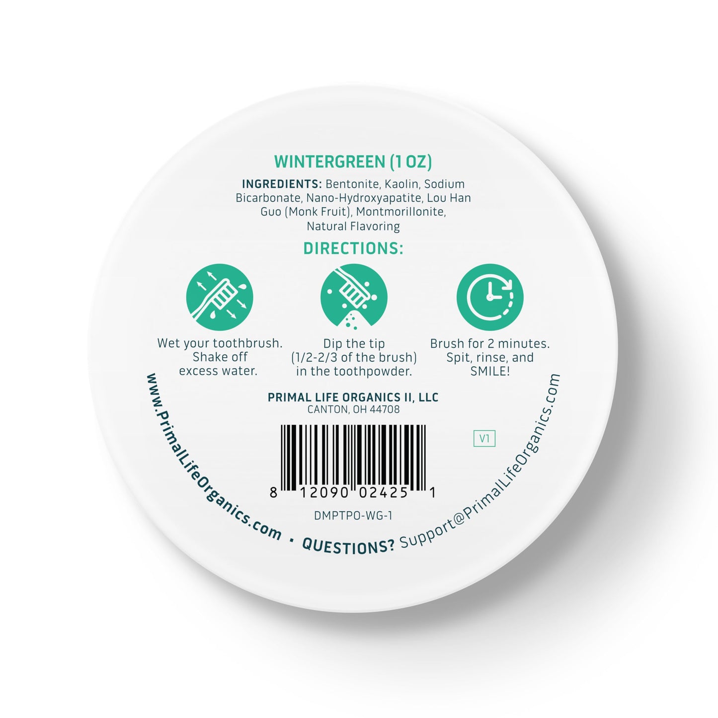 Fluoride-Free Remineralizing Tooth Powder, Bubblegum – Primal Life Organics