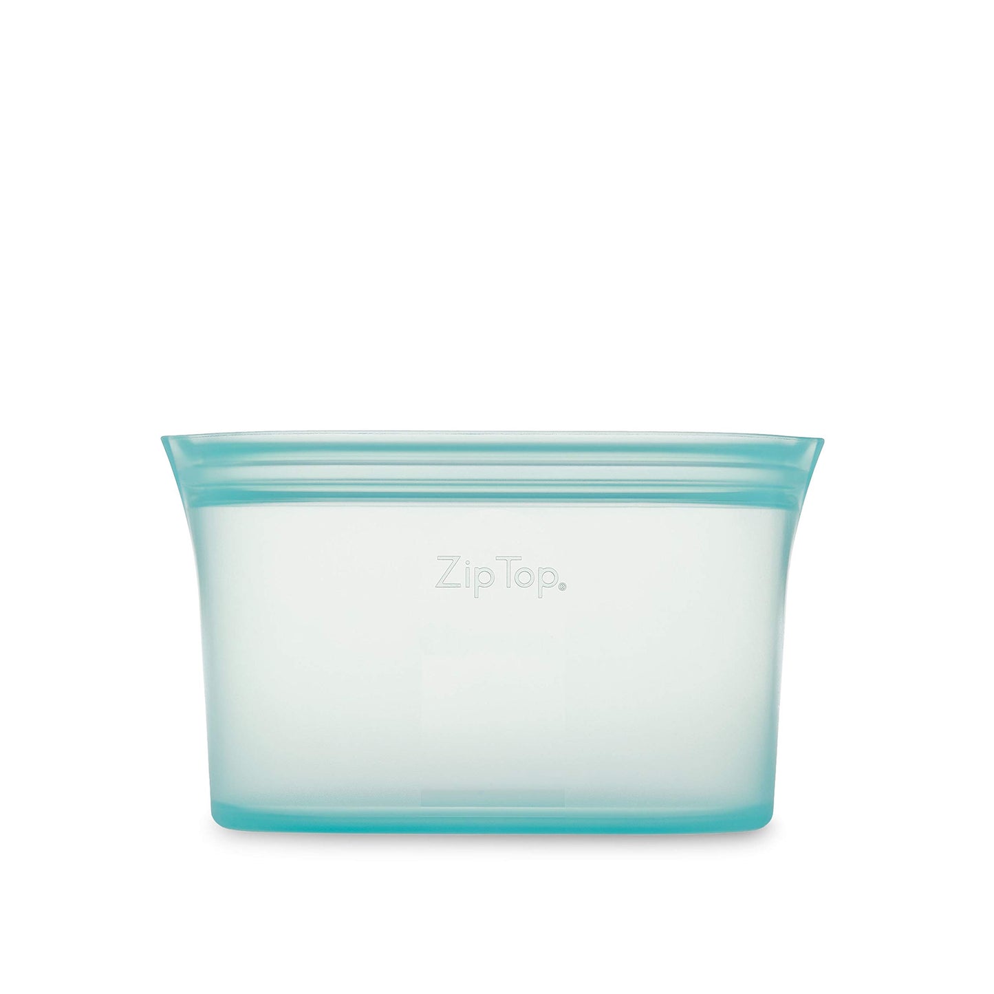 Reusable Silicone Bags, Stand-Up Zip Seal, 2-Bag Set - Zip Top