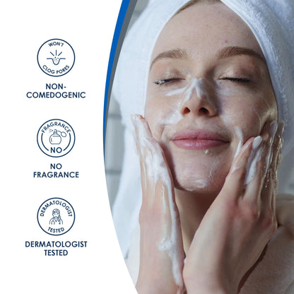 Fragrance-Free, Sulfate-Free Gentle Facial Cleanser – Vanicream