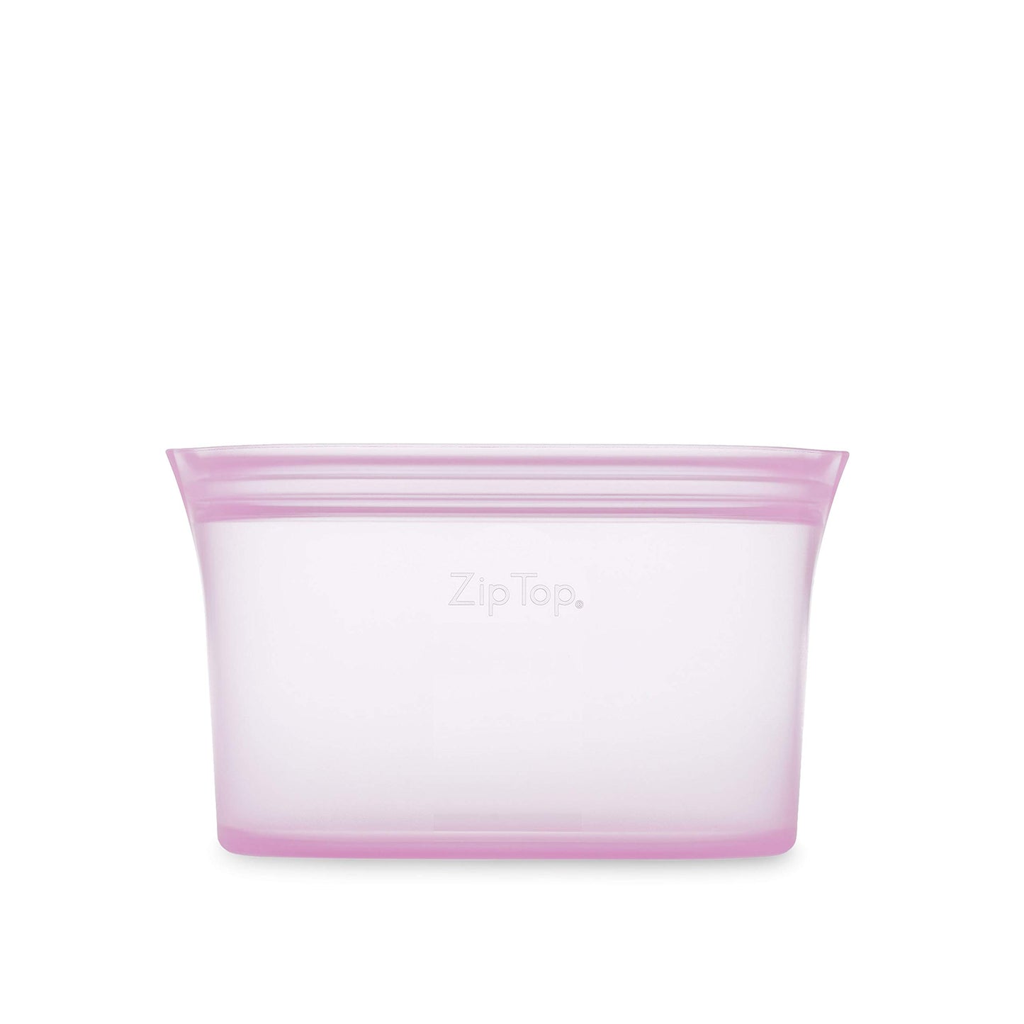 Reusable Silicone Bags, Stand-Up Zip Seal, 2-Bag Set - Zip Top