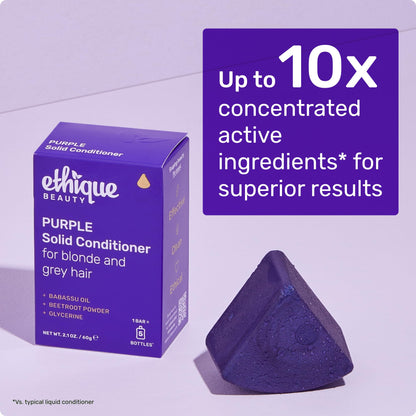 Plastic-Free Everyday Conditioner Bar with Vitamin C, Vegan – Ethique